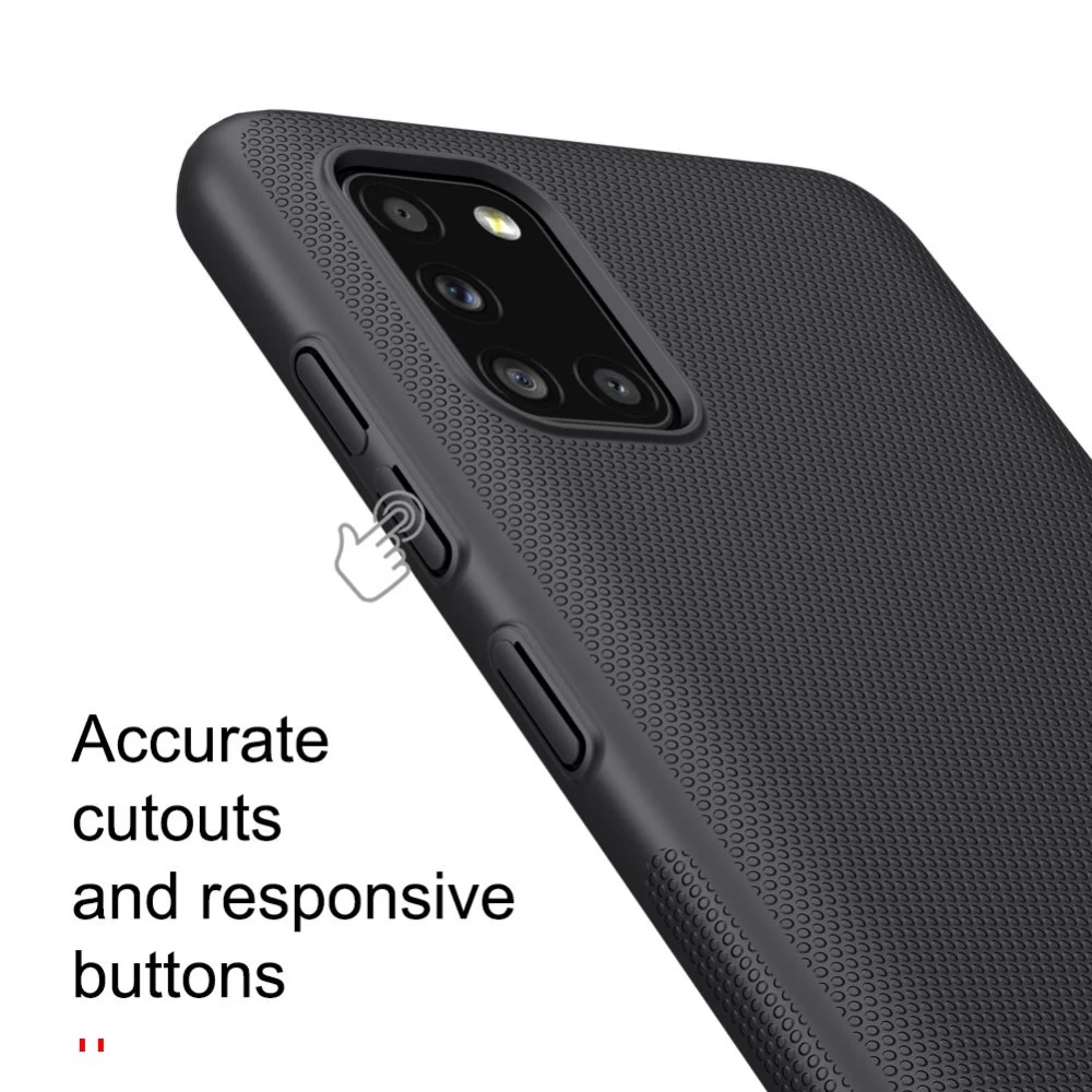 Samsung Galaxy A31 vāciņš sarkans Nillkin Super Frosted Shield