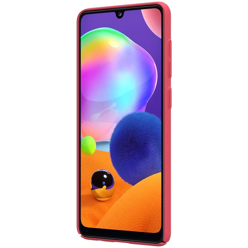 Samsung Galaxy A31 vāciņš sarkans Nillkin Super Frosted Shield