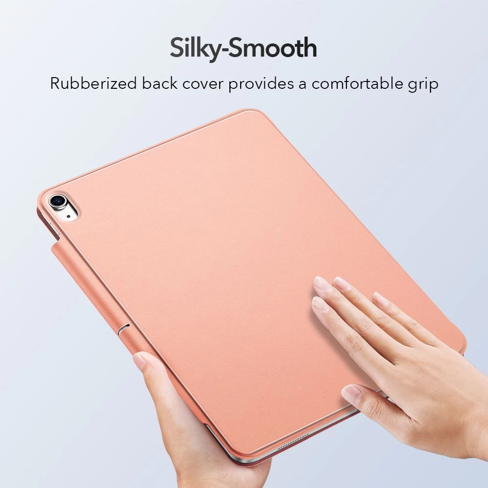 Apple iPad Air 4 (2020) maciņš rozā zelta ESR Rebound Magnetic with clasp
