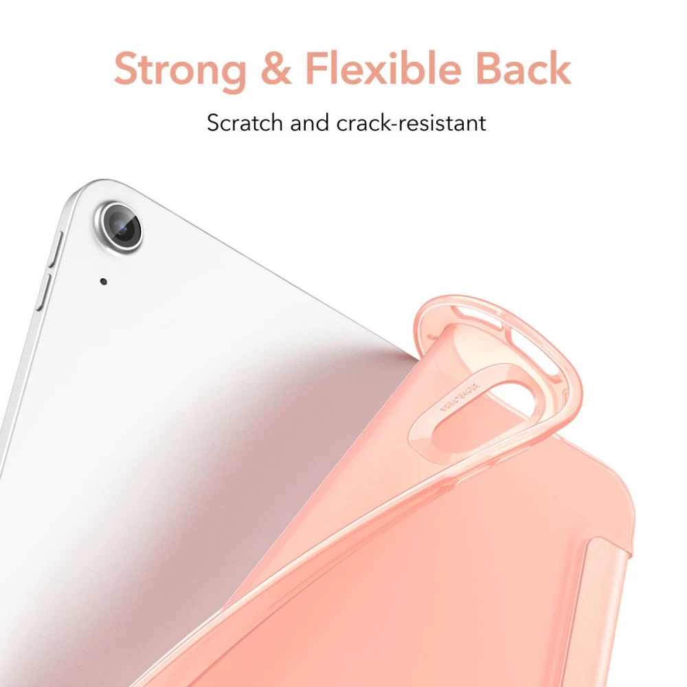 Apple iPad Air 4 (2020) tablet suojakuori, suojakotelo pinkki ESR Rebound Slim