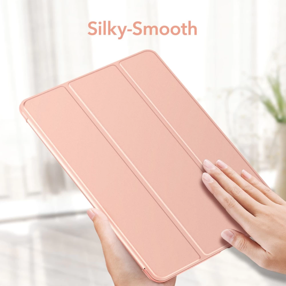 Apple iPad Air 4 (2020) tablet suojakuori, suojakotelo pinkki ESR Rebound Slim