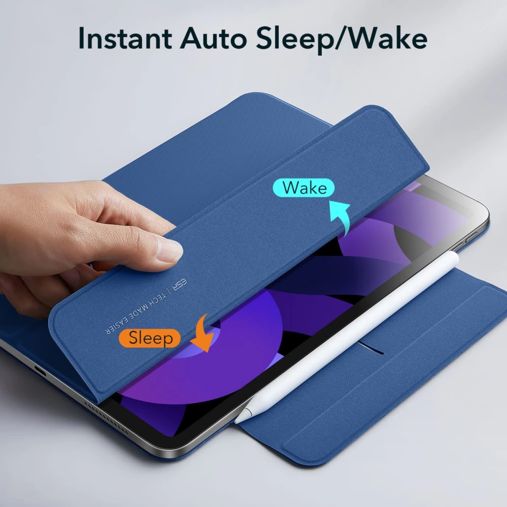 Apple iPad Air 4 (2020) maciņš zaļš ESR REBOUND MAGNETIC