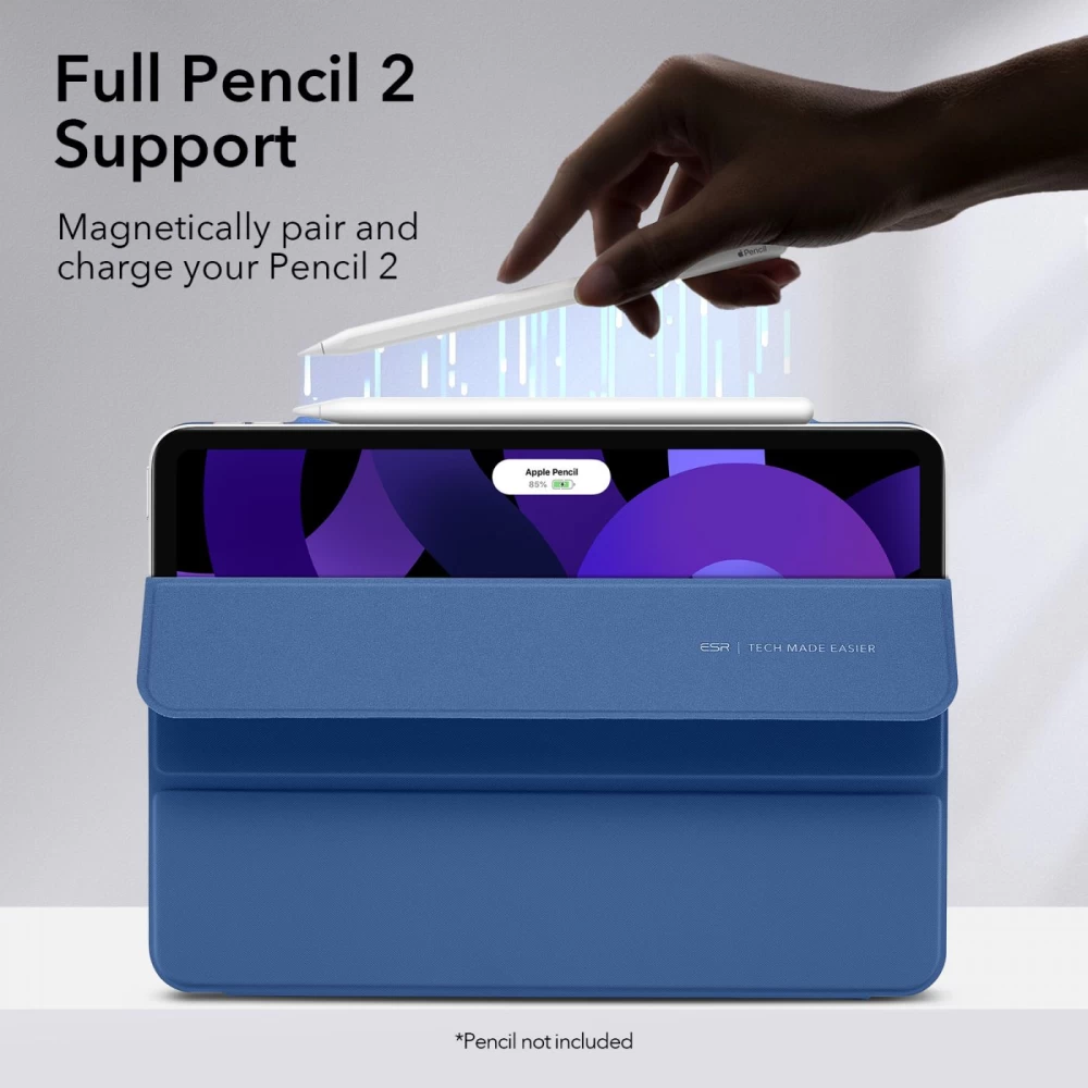 Apple iPad Air 4 (2020) maciņš zaļš ESR REBOUND MAGNETIC