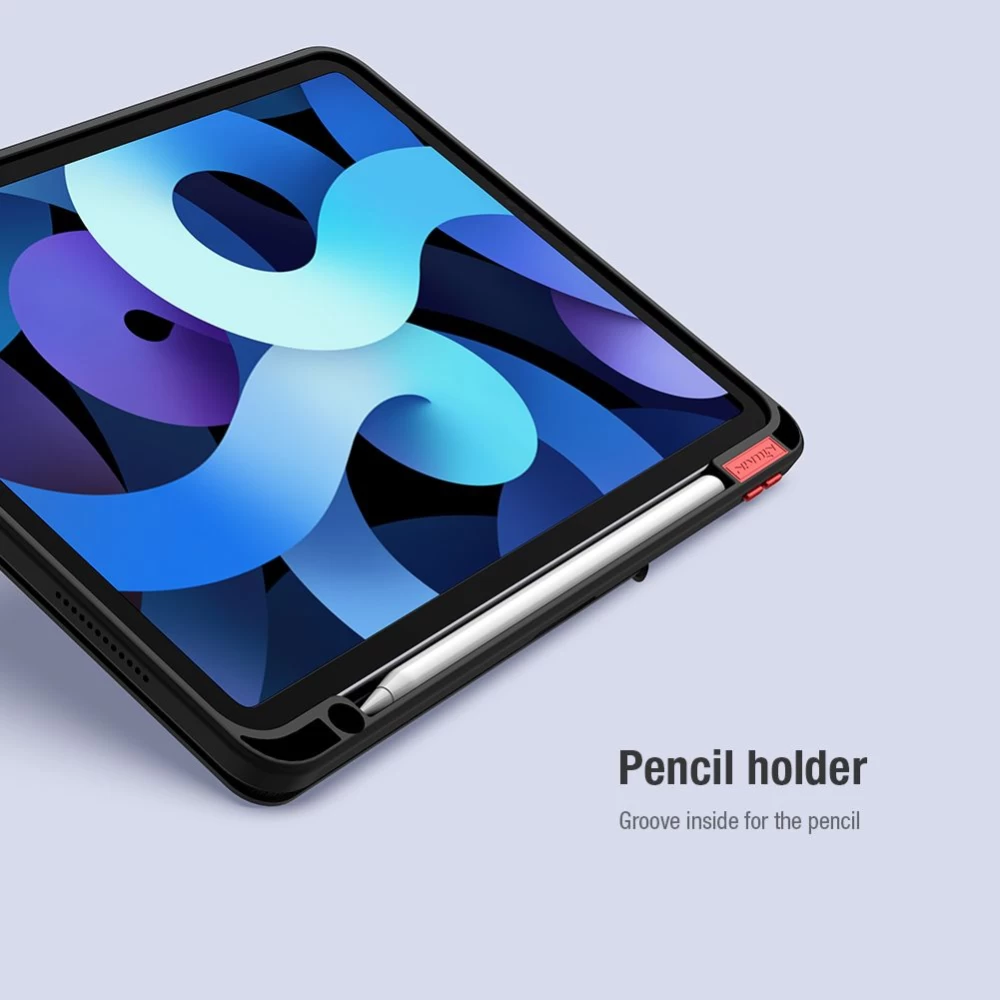Apple iPad Air 4 (2020) maciņš zaļš Nillkin Bevel Leather 