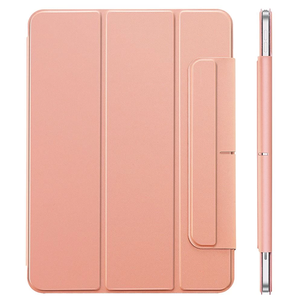 Apple iPad Air 4 (2020) maciņš rozā zelta ESR Rebound Magnetic with clasp