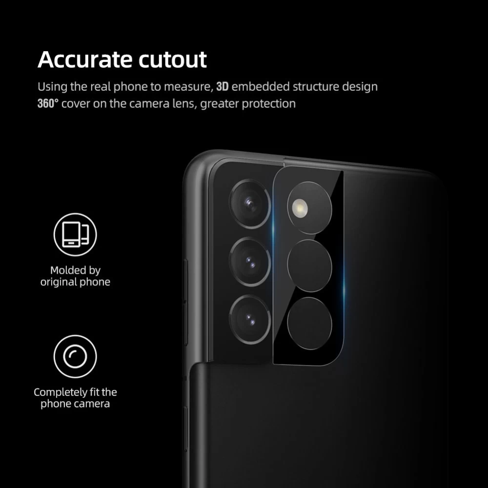 Samsung Galaxy S21 Plus aizsargstikls  Nillkin InvisiFilm Camera Shield