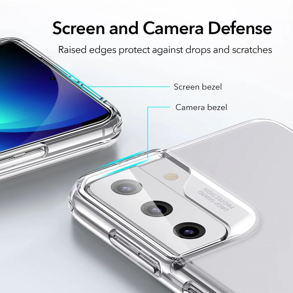 Samsung Galaxy S21 Plus case transparent ESR Air Shield Boost