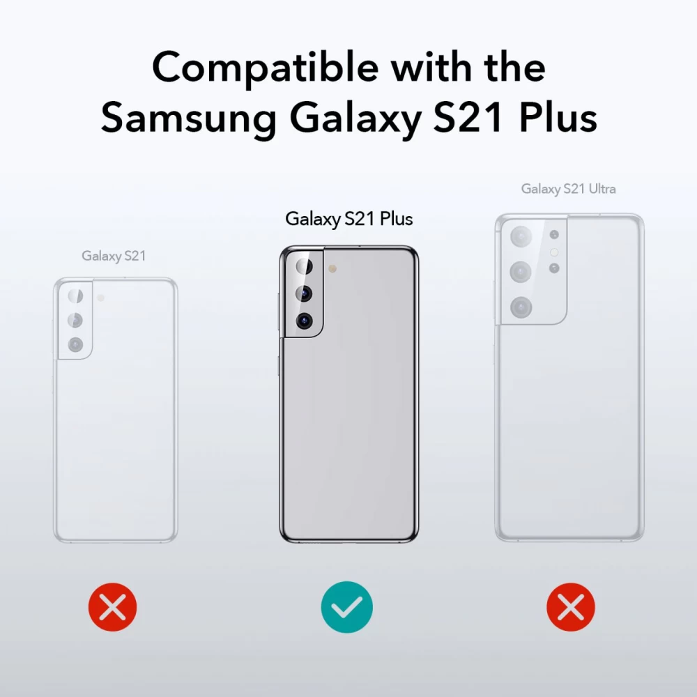 Samsung Galaxy S21 Plus case transparent ESR Air Shield Boost