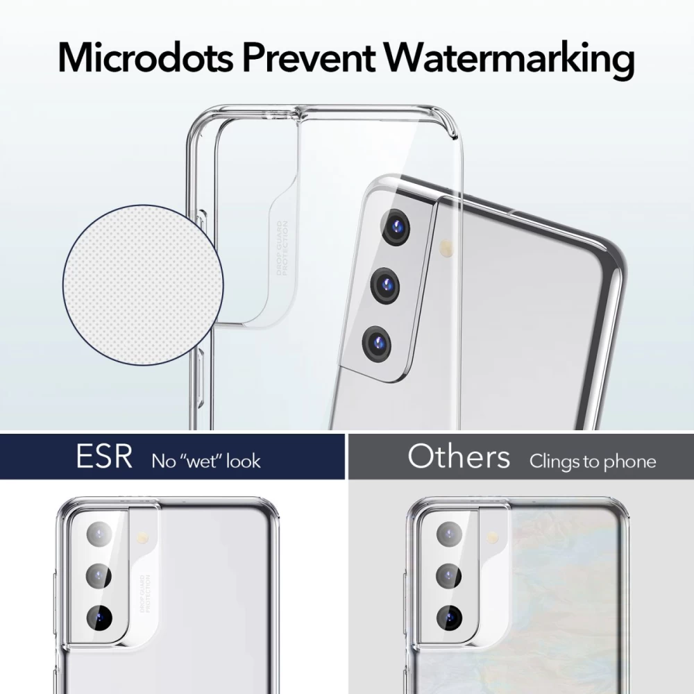 Samsung Galaxy S21 Plus case transparent ESR Air Shield Boost