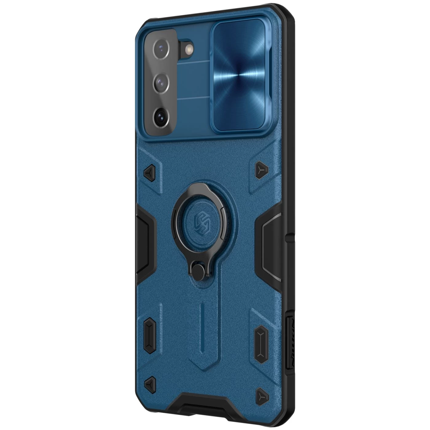 Samsung Galaxy S21 Plus case blue Nillkin CamShield Armor