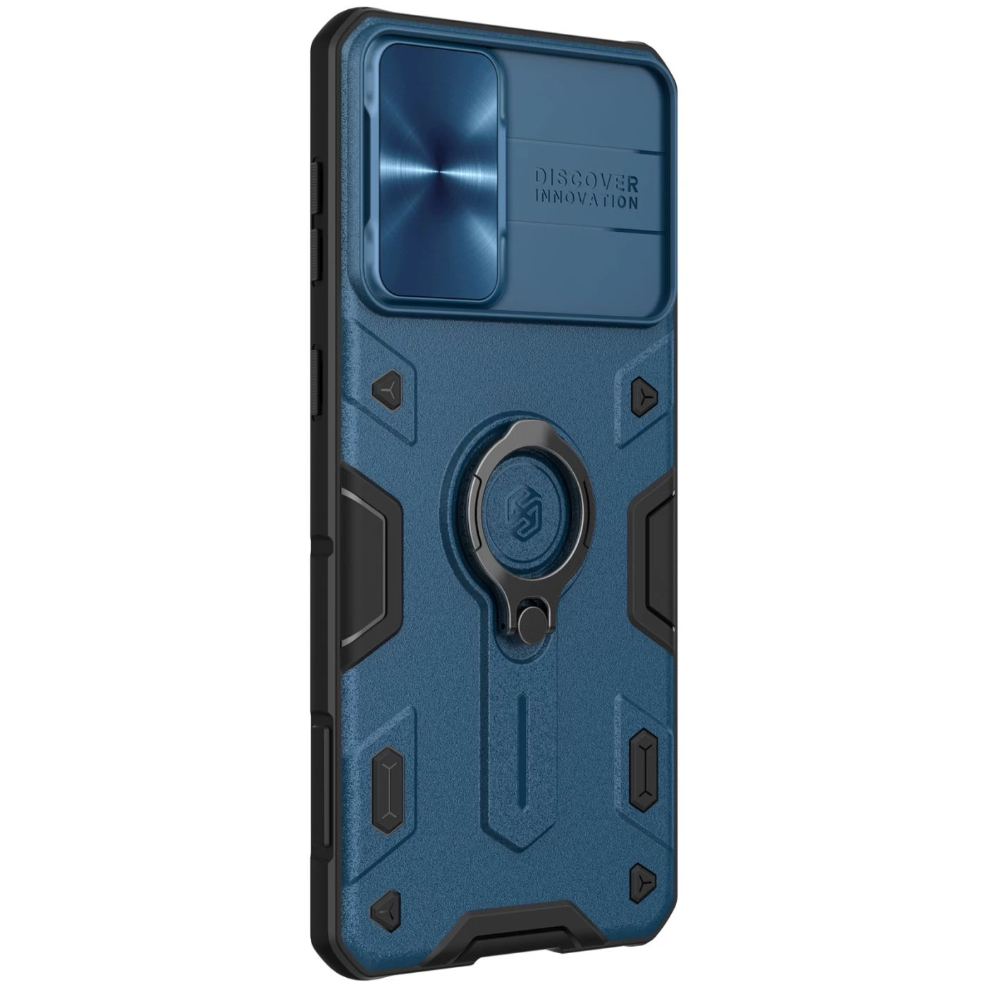Samsung Galaxy S21 Plus case blue Nillkin CamShield Armor