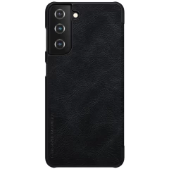 Samsung Galaxy S21 Plus case black Nillkin Qin Leather 