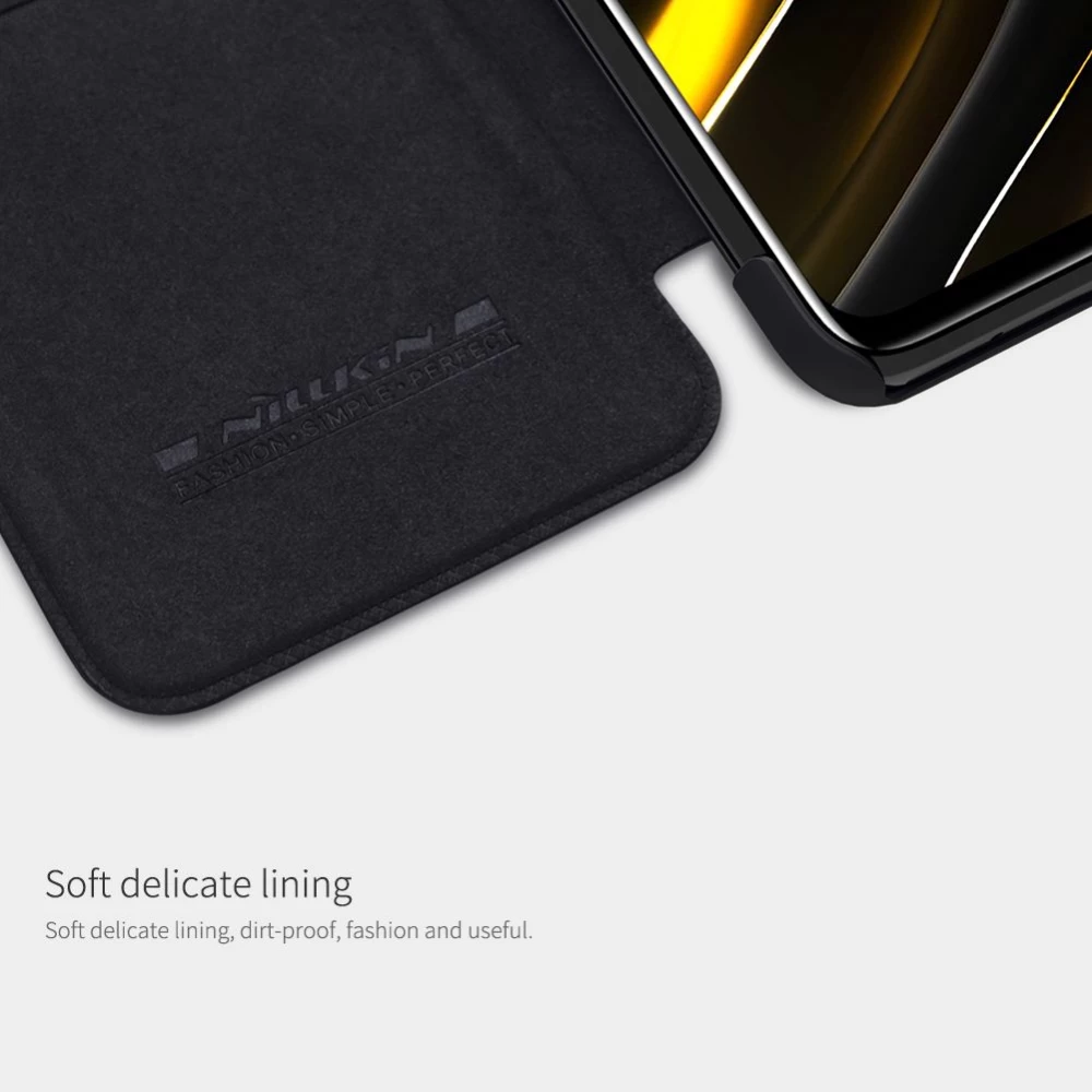 Xiaomi Poco M3 kaaned  Nillkin Qin Leather