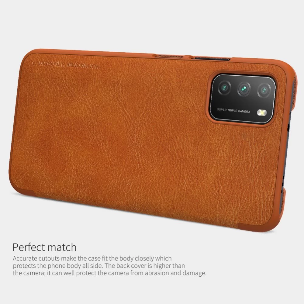 Xiaomi Poco M3 kaaned  Nillkin Qin Leather