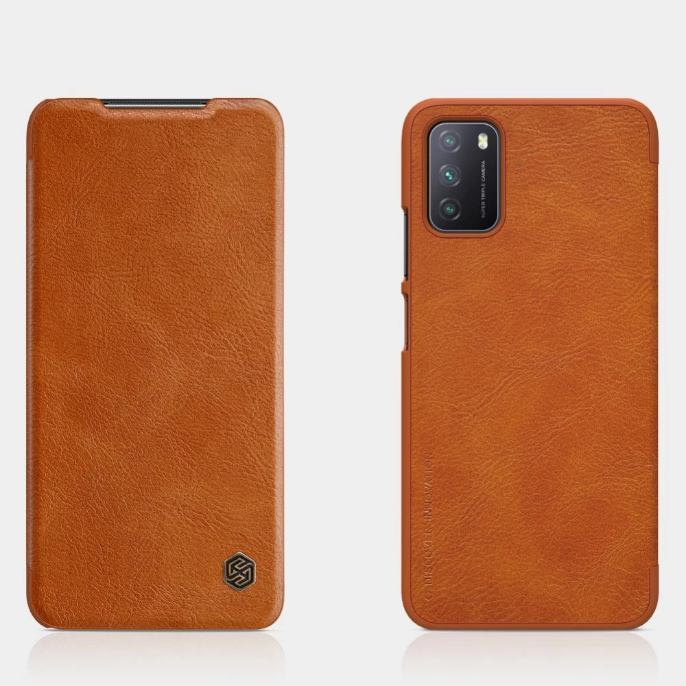 Xiaomi Poco M3 kaaned  Nillkin Qin Leather