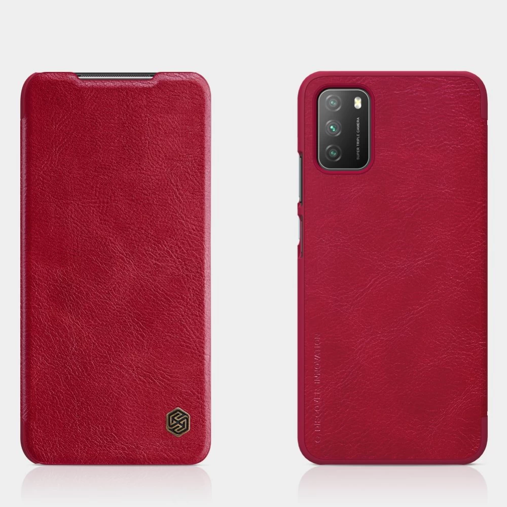 Xiaomi Poco M3 kaaned  Nillkin Qin Leather