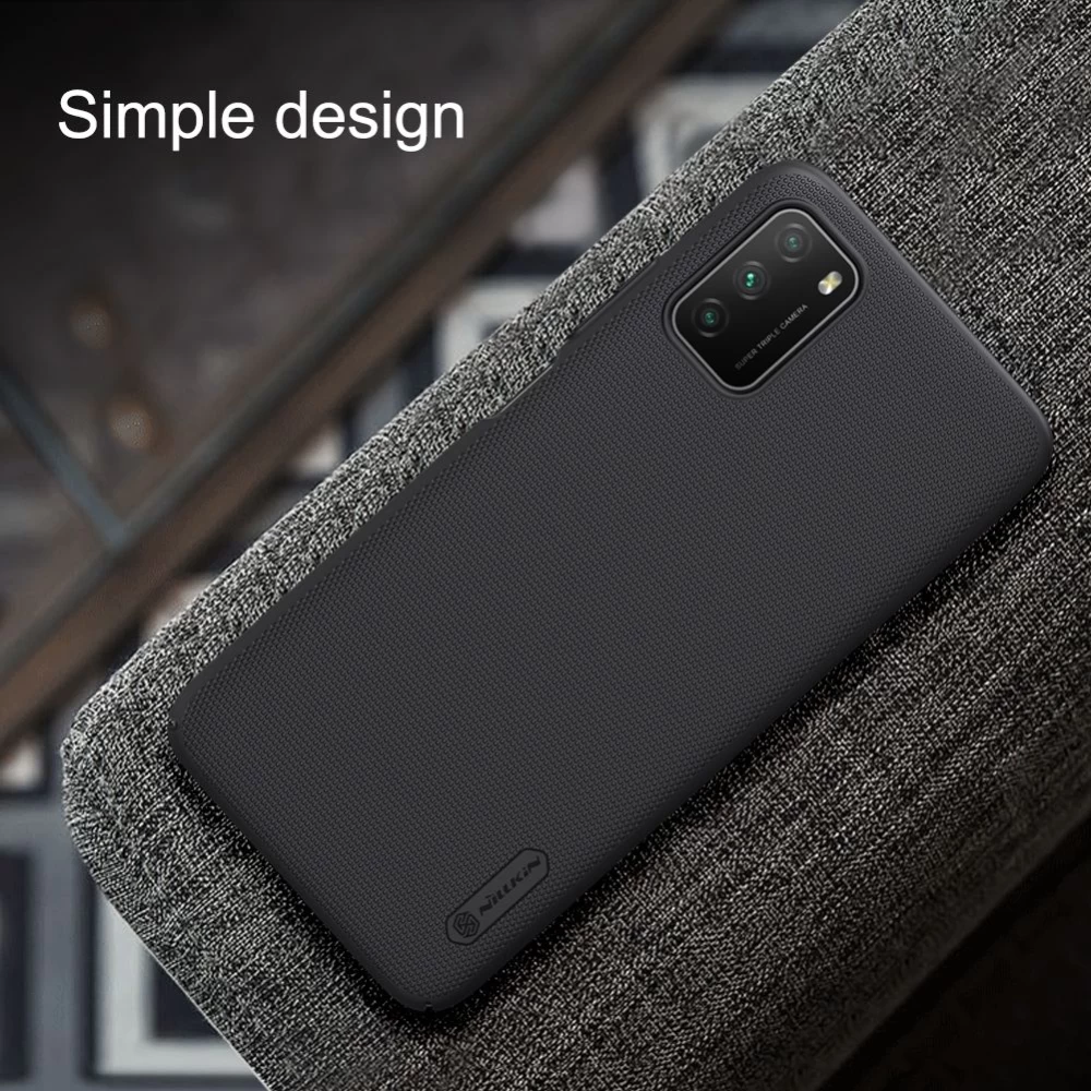 Xiaomi Poco M3 ümbris valge Nillkin Super Frosted Shield  POCO