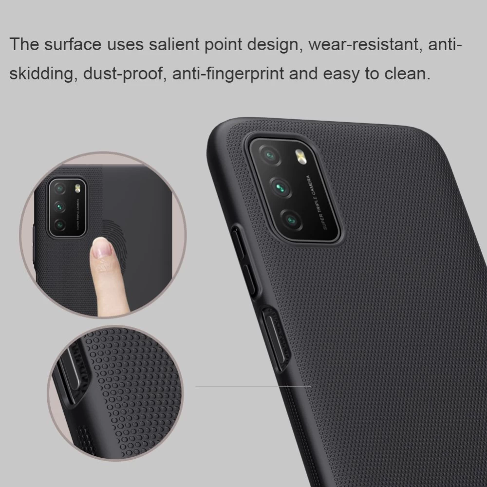 Xiaomi Poco M3 ümbris valge Nillkin Super Frosted Shield  POCO