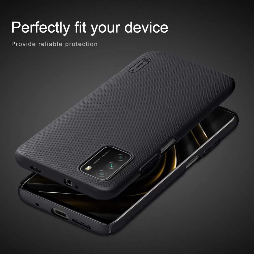 Xiaomi Poco M3 ümbris valge Nillkin Super Frosted Shield  POCO