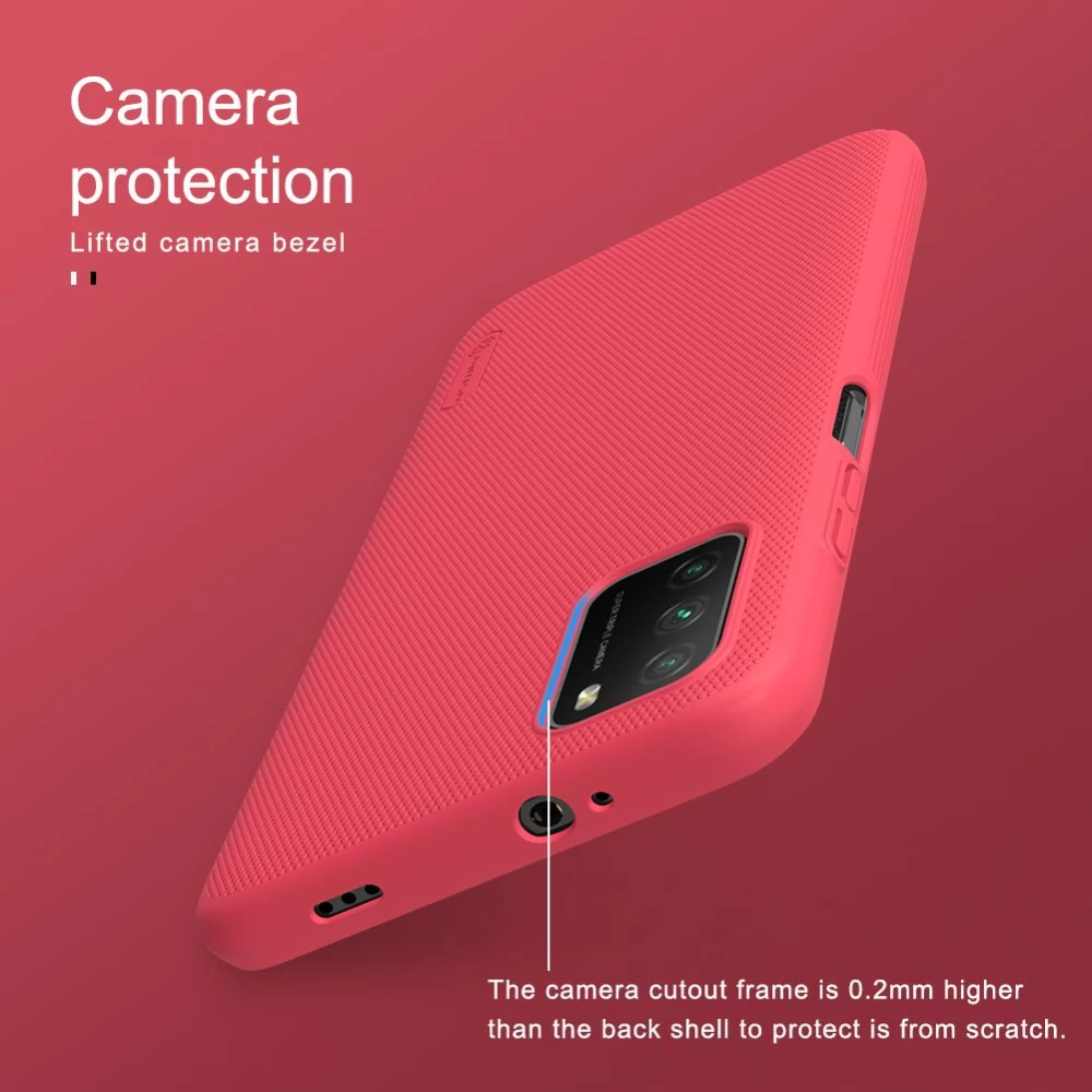 Xiaomi Poco M3 ümbris valge Nillkin Super Frosted Shield  POCO