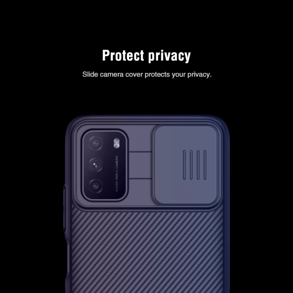 Xiaomi Poco M3 ümbris must Nillkin CamShield  POCO