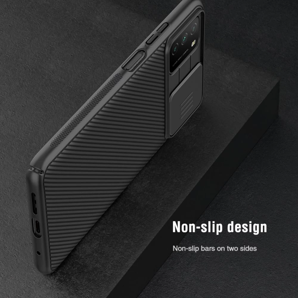 Xiaomi Poco M3 ümbris must Nillkin CamShield  POCO