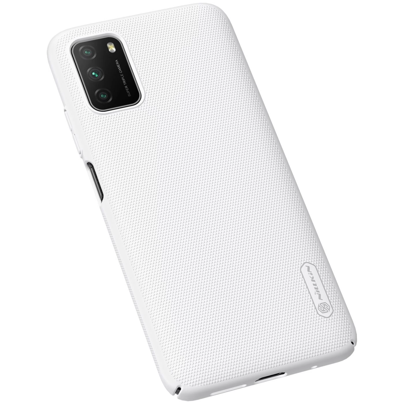 Xiaomi Poco M3 ümbris valge Nillkin Super Frosted Shield  POCO