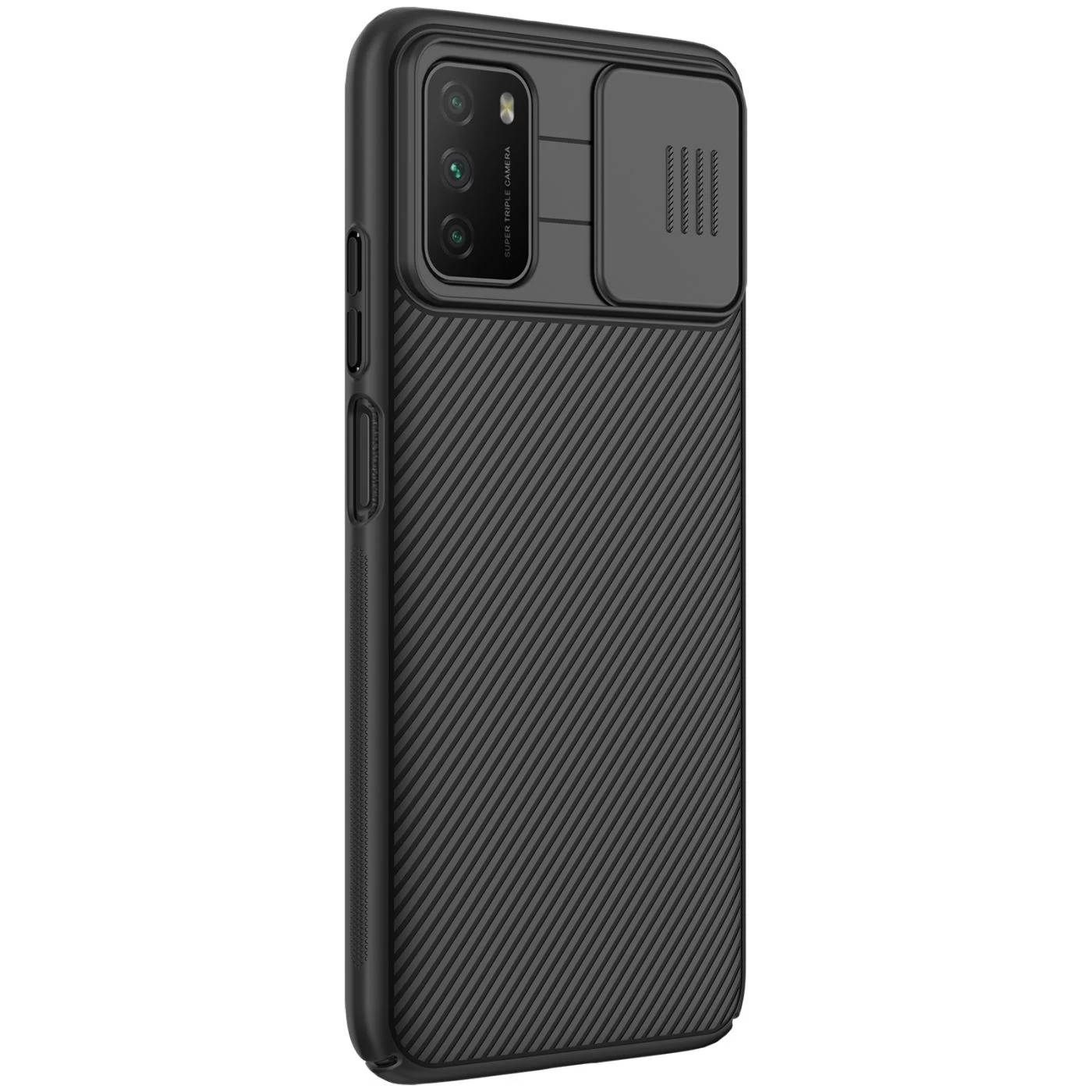 Xiaomi Poco M3 ümbris must Nillkin CamShield  POCO