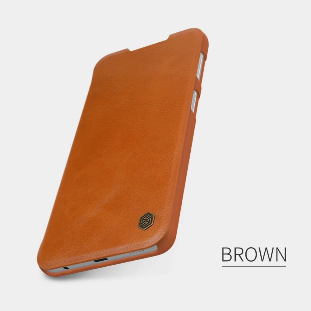 Samsung Galaxy A32 5G maciņš brūns Nillkin Qin Leather