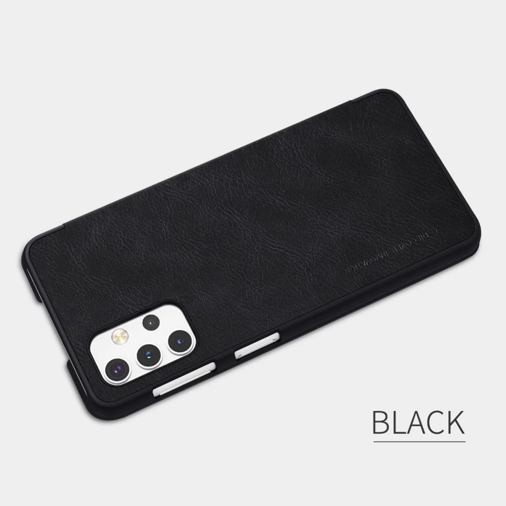Samsung Galaxy A32 5G maciņš brūns Nillkin Qin Leather