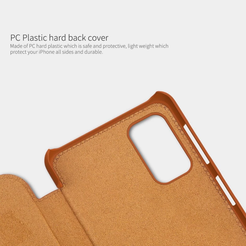 Samsung Galaxy A32 5G maciņš melns Nillkin Qin Leather
