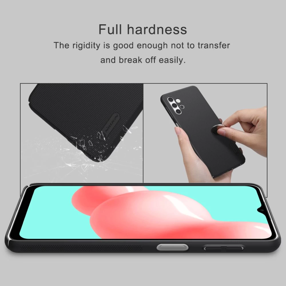 Samsung Galaxy A32 5G vāciņš sarkans Nillkin Super Frosted Shield