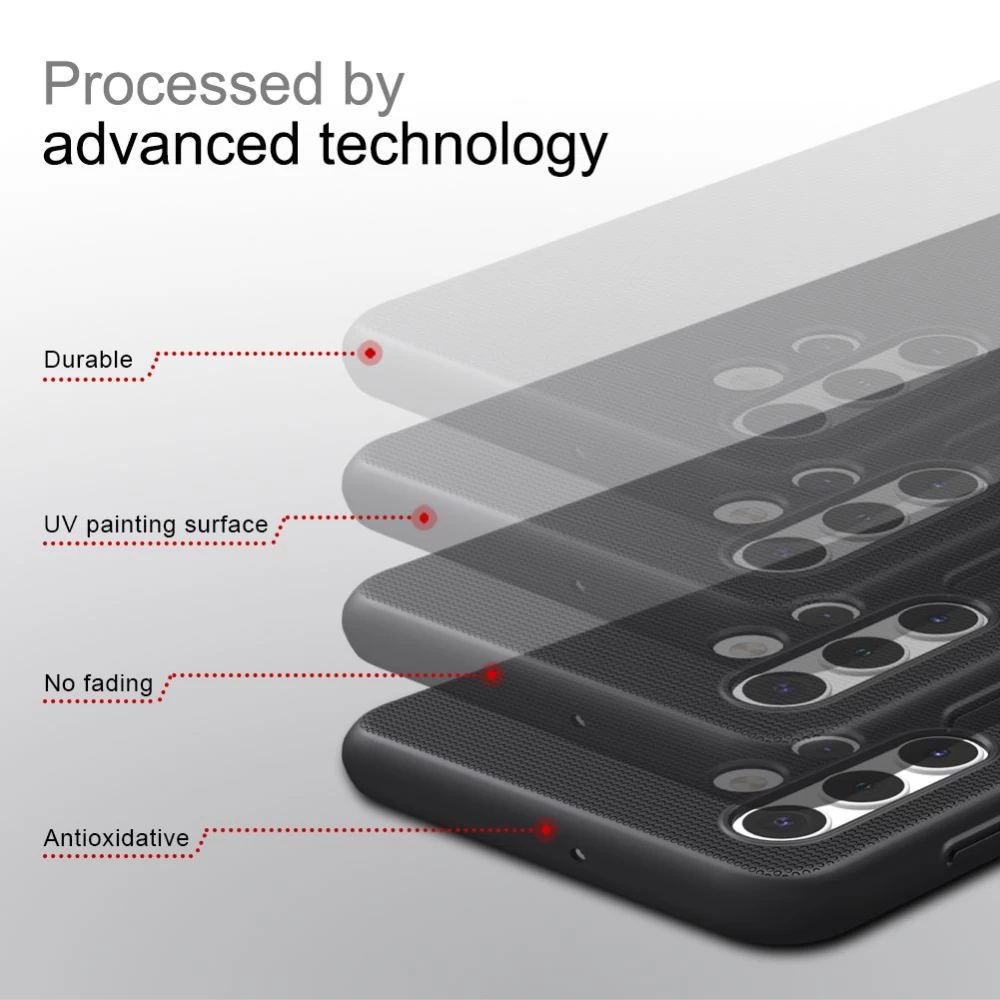 Samsung Galaxy A32 5G vāciņš sarkans Nillkin Super Frosted Shield