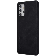 Samsung Galaxy A32 5G maciņš melns Nillkin Qin Leather 