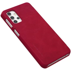 Samsung Galaxy A32 5G maciņš sarkans Nillkin Qin Leather 