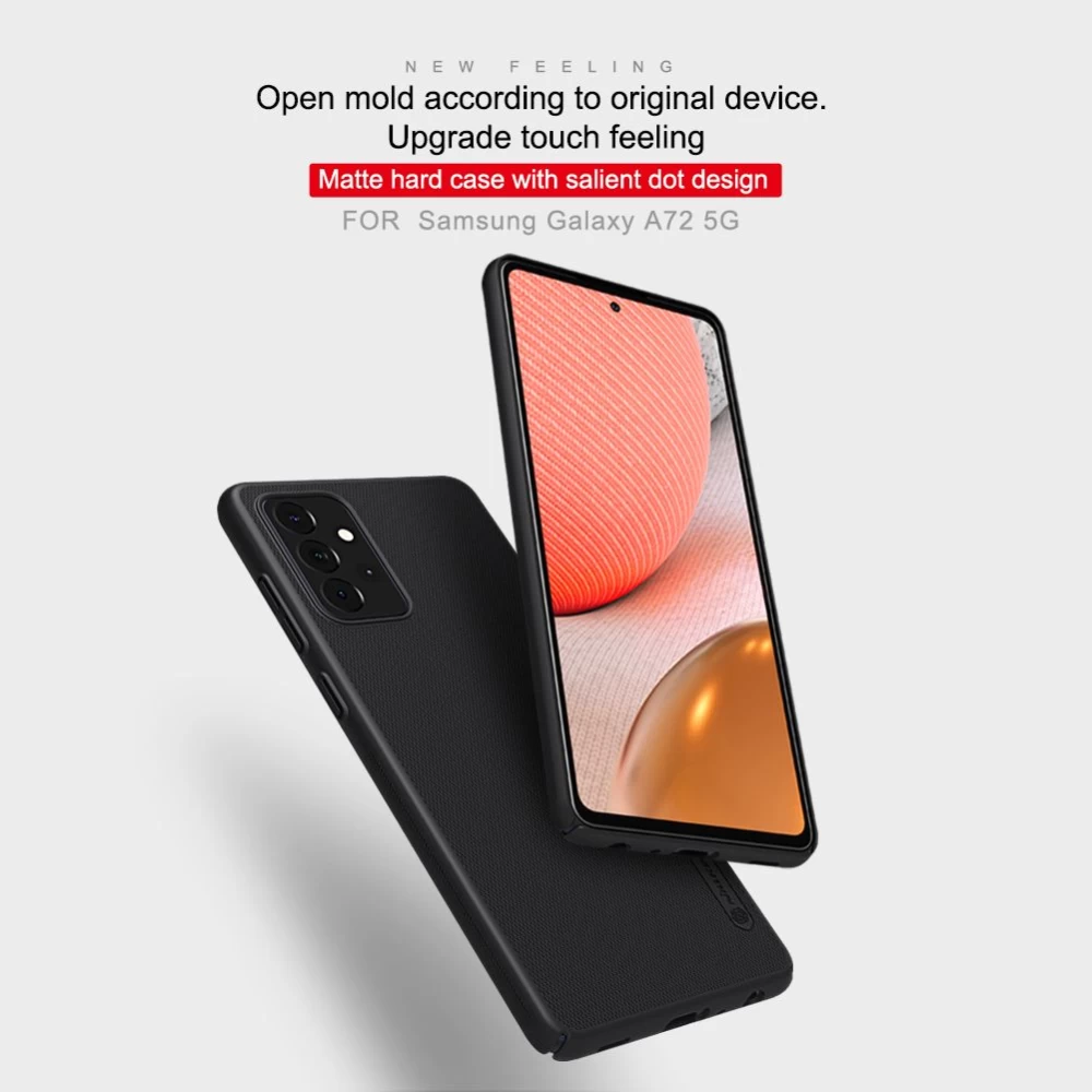 Samsung Galaxy A72 5G vāciņš balts Nillkin Super Frosted Shield