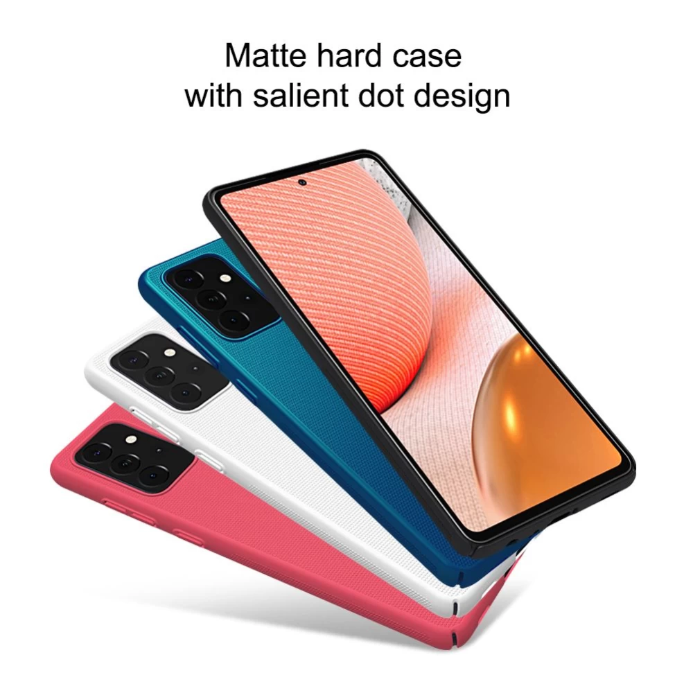 Samsung Galaxy A72 5G vāciņš balts Nillkin Super Frosted Shield