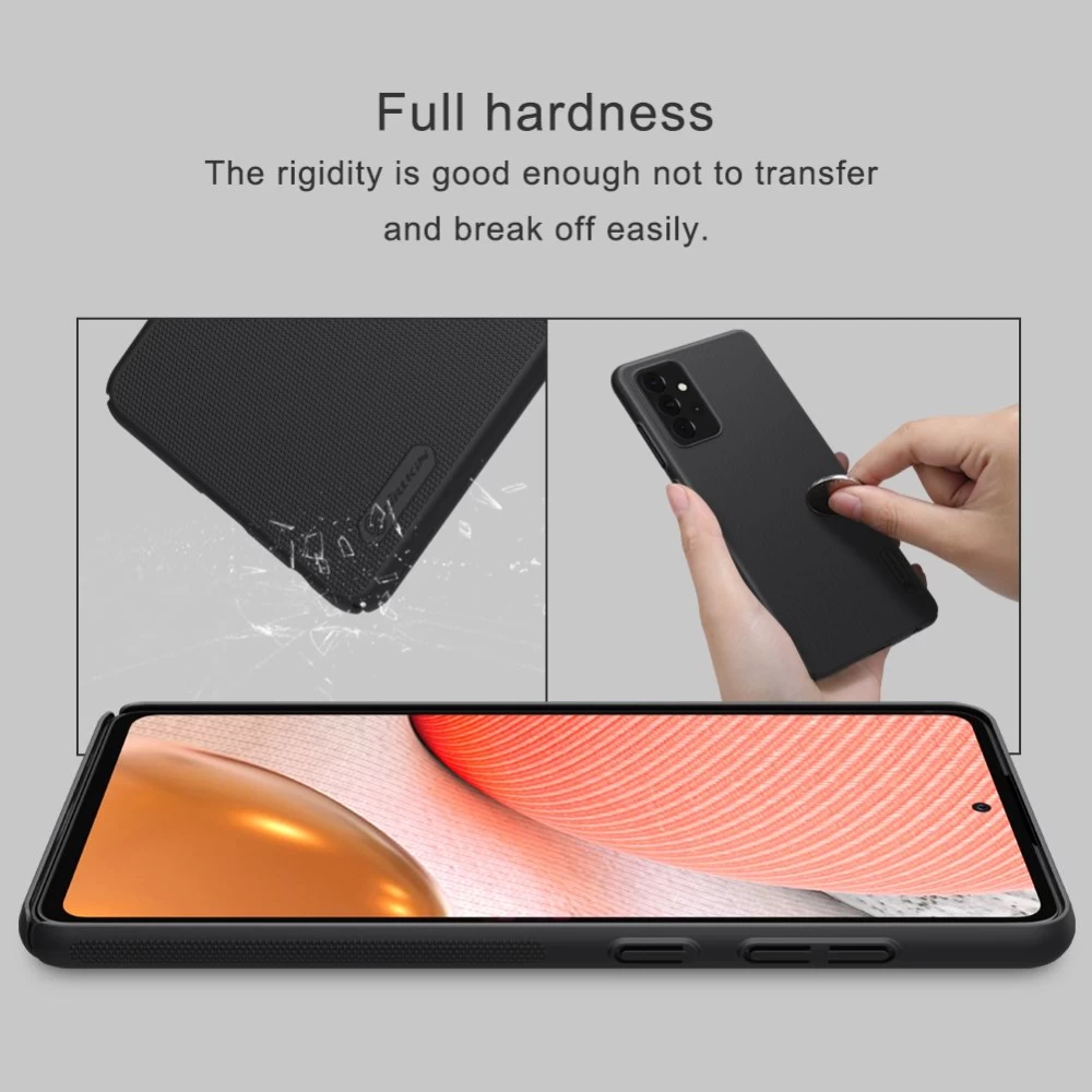 Samsung Galaxy A72 5G vāciņš balts Nillkin Super Frosted Shield