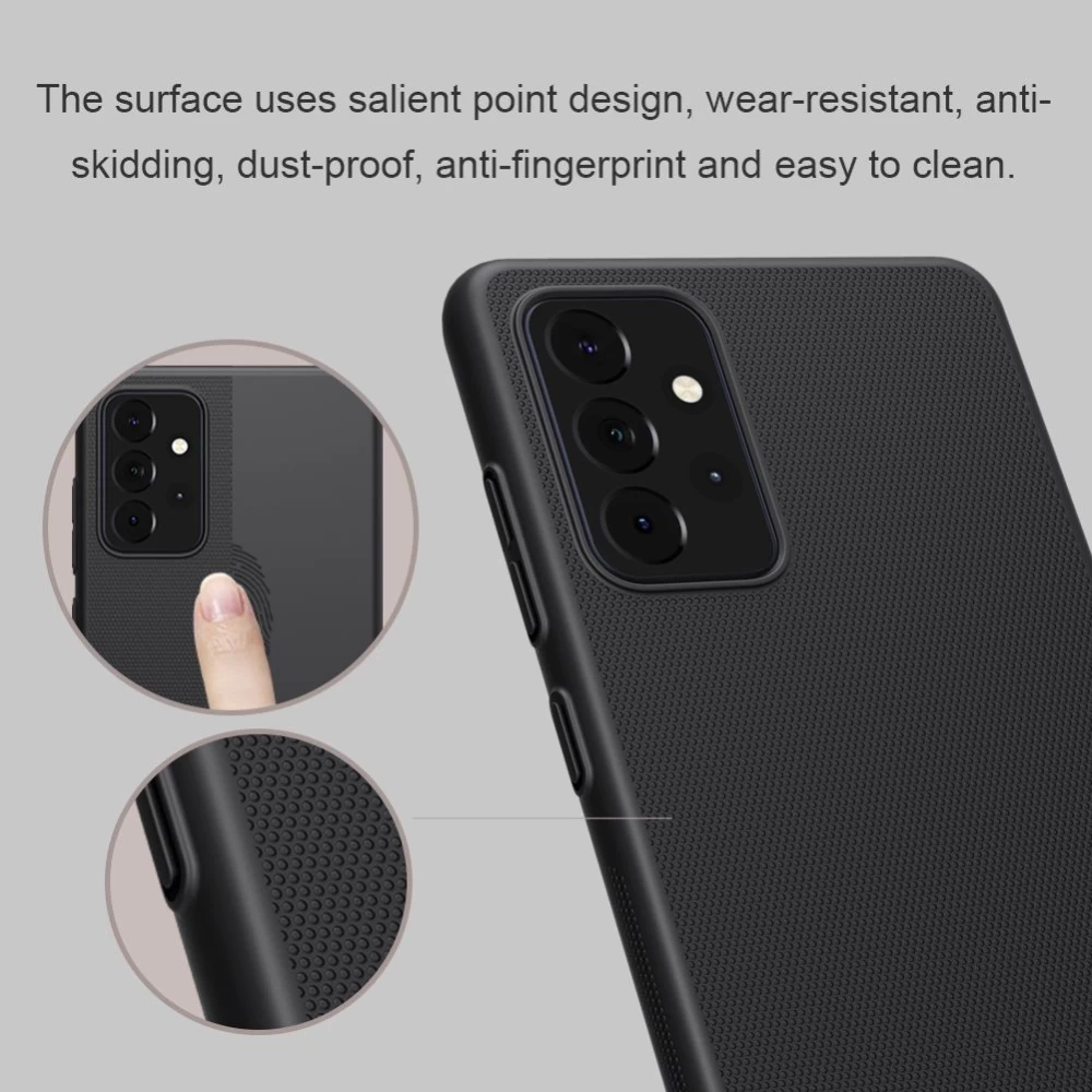 Samsung Galaxy A72 5G vāciņš balts Nillkin Super Frosted Shield