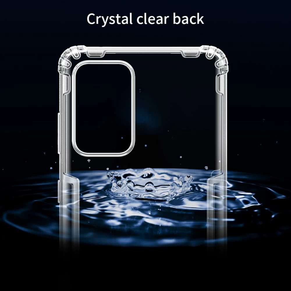 Samsung Galaxy A72 5G vāciņš caurspīdīgs pelēks Nillkin TPU
