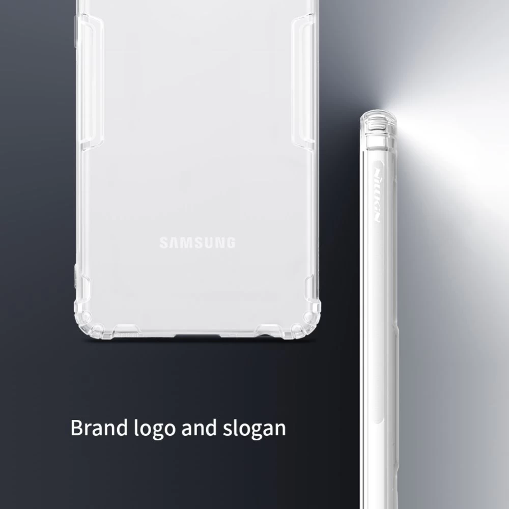 Samsung Galaxy A72 5G vāciņš caurspīdīgs pelēks Nillkin TPU