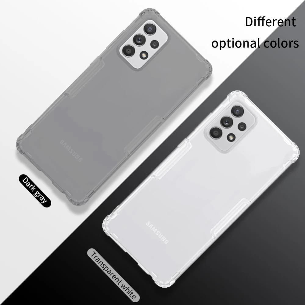 Samsung Galaxy A72 5G vāciņš caurspīdīgs pelēks Nillkin TPU