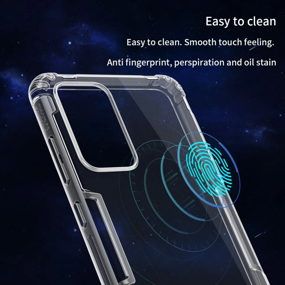 Samsung Galaxy A72 5G vāciņš caurspīdīgs pelēks Nillkin TPU
