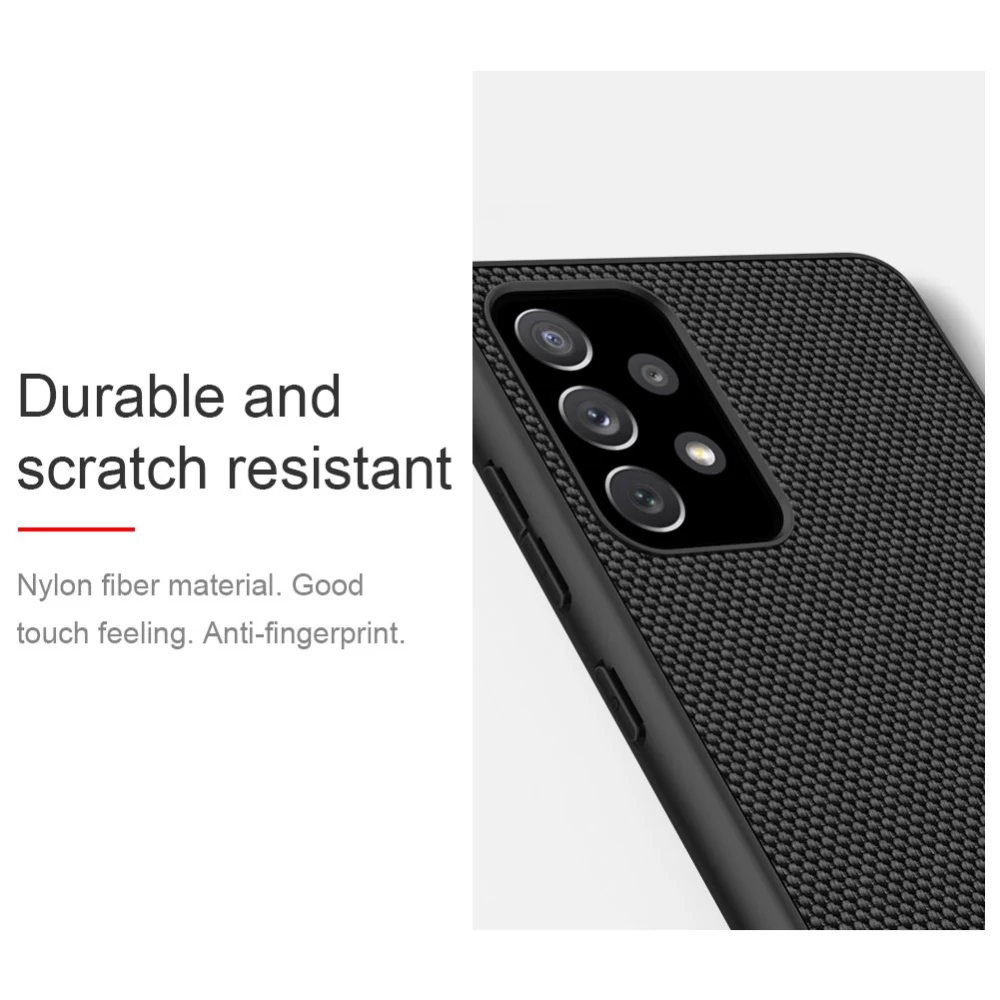 Samsung Galaxy A72 5G vāciņš melns Nillkin Textured