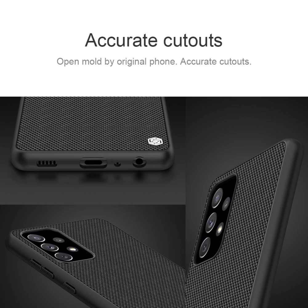 Samsung Galaxy A72 5G vāciņš melns Nillkin Textured