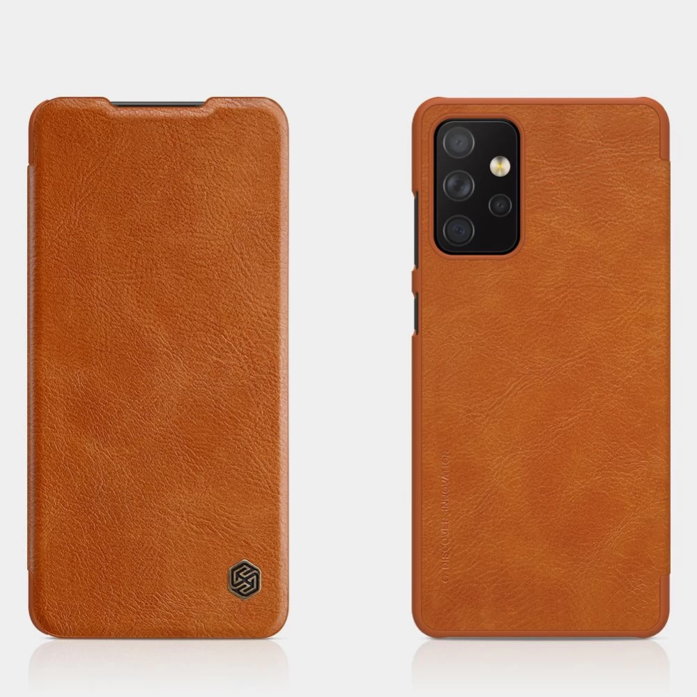Samsung Galaxy A72 5G maciņš sarkans Nillkin Qin Leather