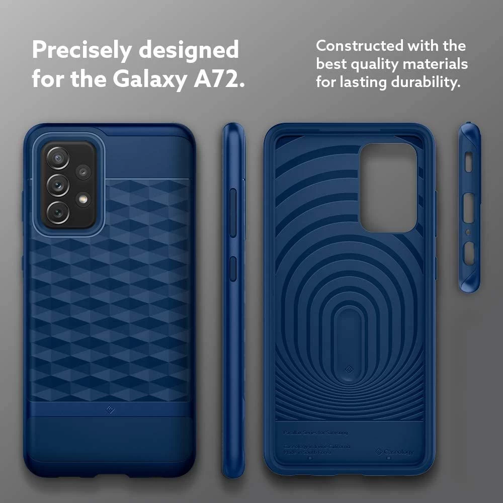 Samsung Galaxy A72 5G Telefona vāciņš zils CASEOLOGY Parallax