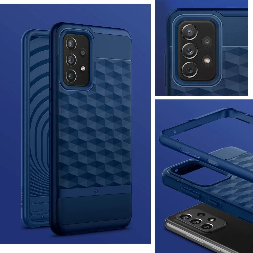 Samsung Galaxy A72 5G Telefona vāciņš zils CASEOLOGY Parallax