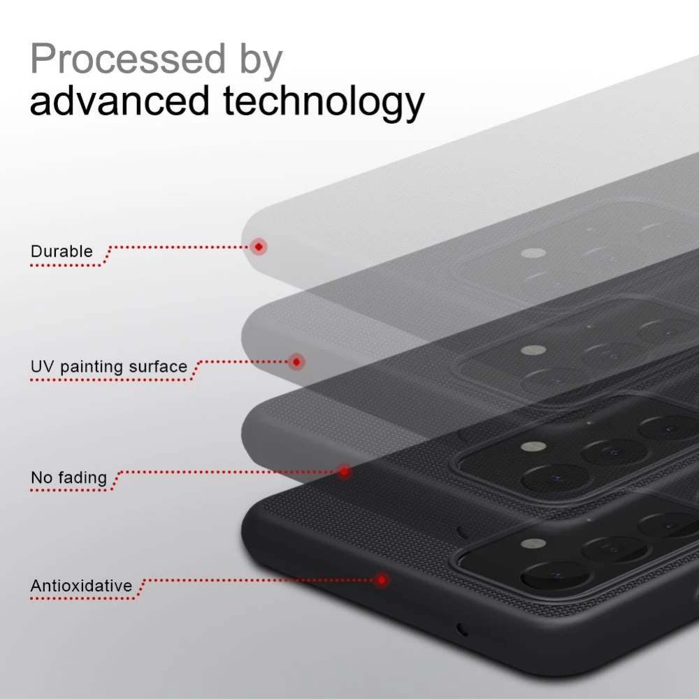 Samsung Galaxy A72 5G ümbris sinine Nillkin Super Frosted Shield