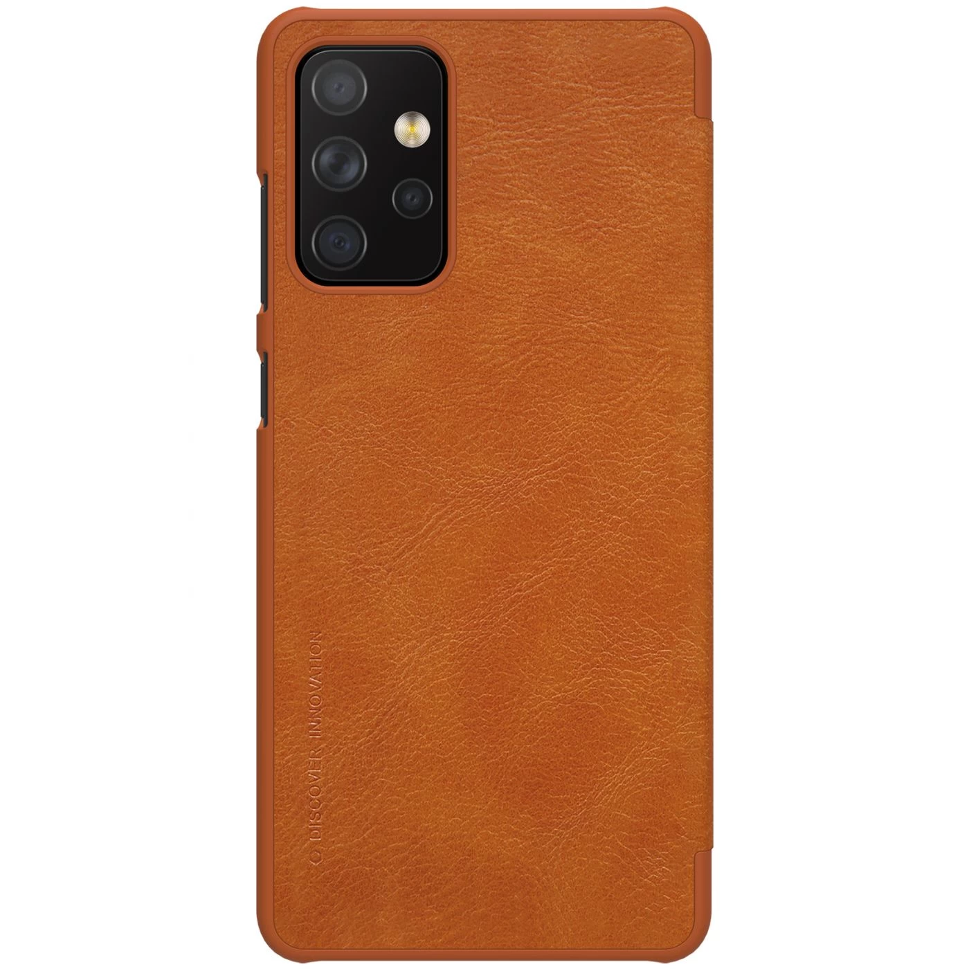 Samsung Galaxy A72 5G maciņš brūns Nillkin Qin Leather